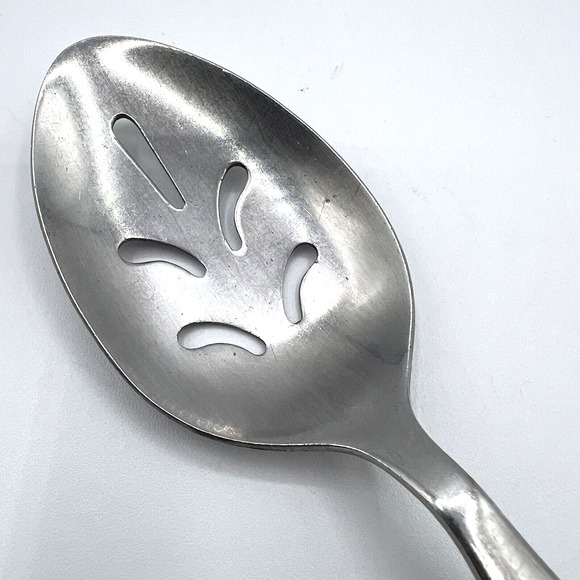 Stanley Roberts DORETTE Slotted Pierced Serving Spoon Stainless, Made In Korea - Picture 2 of 8